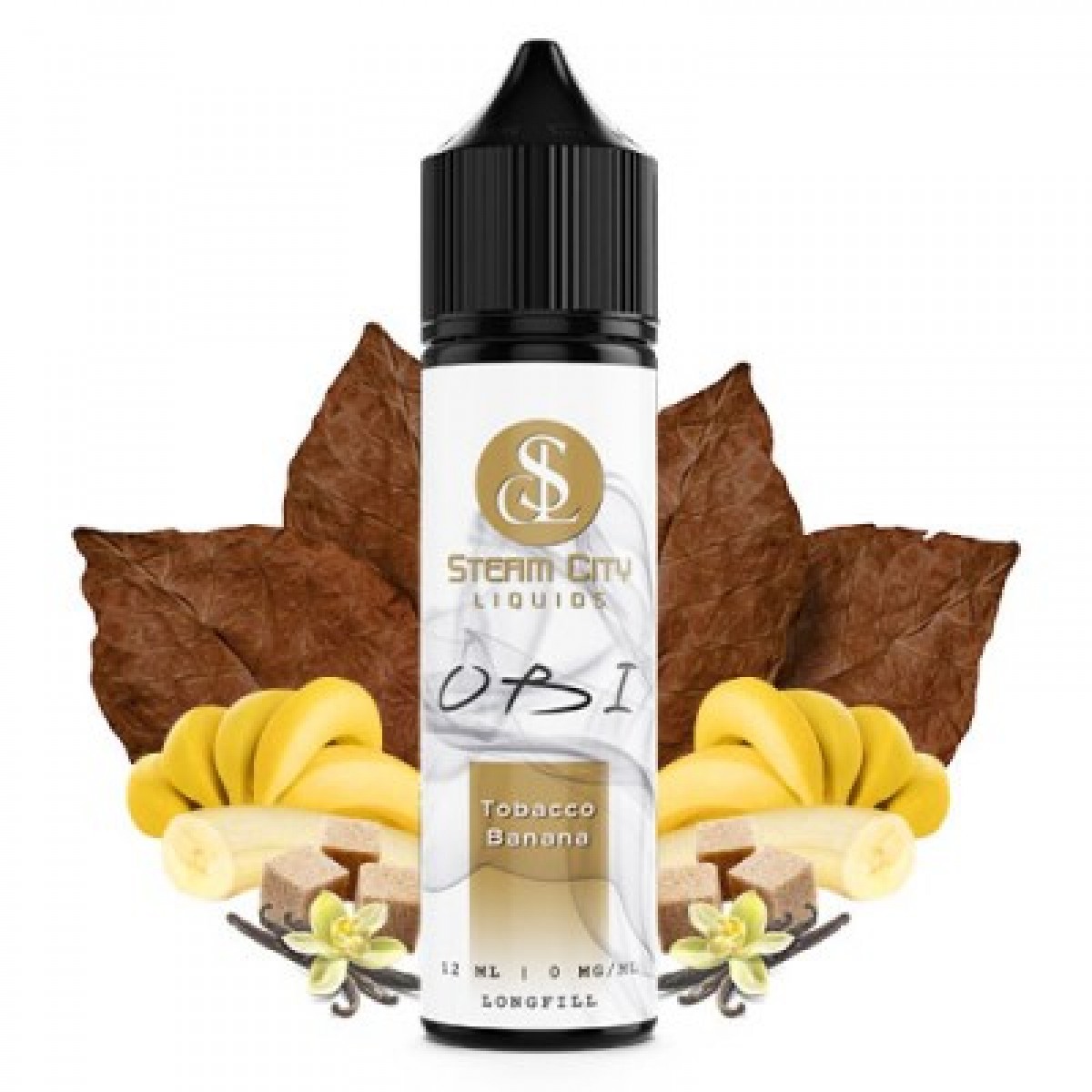 Steam City OBI Tobacco Banana Flavour Shot 12ml/60ml